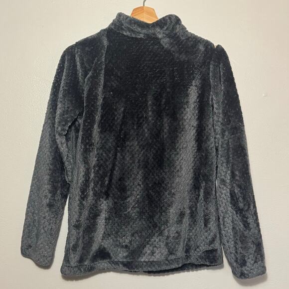 NWT Girls Size XL Columbia Fireside Sherpa Full-Zip Jacket in Shark Gray & Pink - Picture 3 of 8